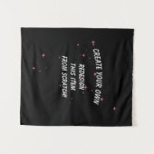 Creëer Uw eigen Aangepast Wandkleed (Voorkant (horizontaal))