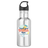 Creëer Uw eigen Aangepast Waterfles (Voorkant)