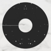 Creëer Uw eigen Aangepast Wijnglaslabel (Voorkant)