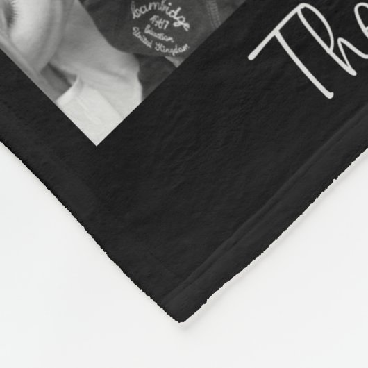 Creëer Uw eigen Aangepaste 14 Foto Collage Familie Fleece Deken (Hoek)