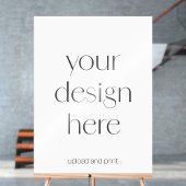 Creëer Uw eigen aangepaste 18x24 "Acryl teken Acryl Bord