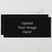 Creëer Uw eigen Aangepaste aankondiging van 4 x 9, (Voorkant / Achterkant)