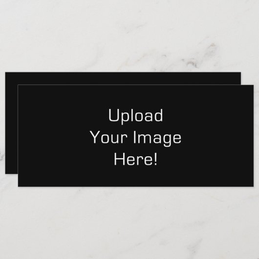 Creëer Uw eigen Aangepaste aankondiging van 4 x 9, (Voorkant / Achterkant)