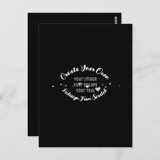 Creëer Uw eigen aangepaste Afbeelding Briefkaart (Voorkant / Achterkant)