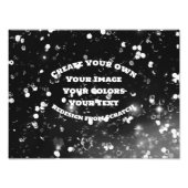 Creëer Uw eigen aangepaste Afbeelding Foto Afdruk (Voorkant)