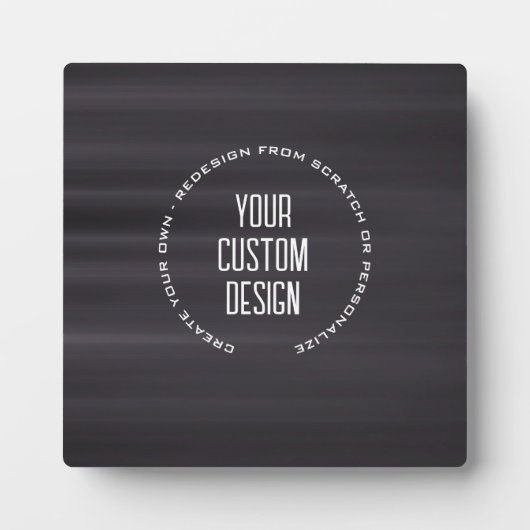 Creëer Uw eigen aangepaste Afbeelding Fotoplaat (Voorkant)