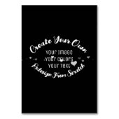 Creëer Uw eigen aangepaste Afbeelding Kaart (Voorkant)