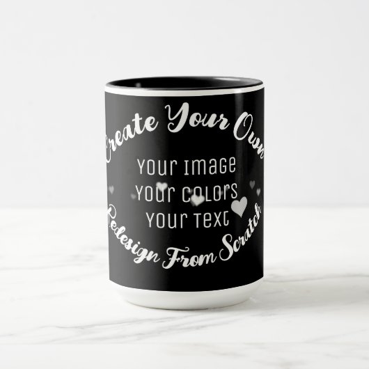 Creëer Uw eigen aangepaste Afbeelding Mok (Midden)