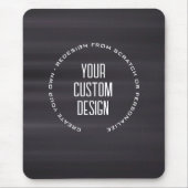 Creëer Uw eigen aangepaste Afbeelding Muismat (Voorkant)