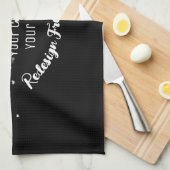 Creëer Uw eigen aangepaste Afbeelding Theedoek (Quarter Fold)