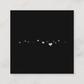 Creëer Uw eigen aangepaste Afbeelding Vierkante Visitekaartje (Achterkant)