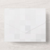 Creëer Uw eigen aangepaste All In One Uitnodiging (Achterkant)