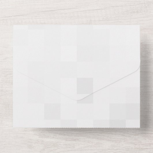 Creëer Uw eigen aangepaste All In One Uitnodiging (Achterkant)