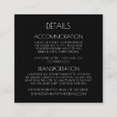 Creëer Uw Eigen Aangepaste B&W X-Ray Bloemen Informatiekaartje (Voorkant)