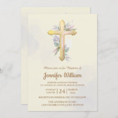 Creëer uw eigen aangepaste baptisme kaart (Voorkant / Achterkant)