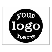 Creëer uw eigen aangepaste bedrijfsbedrijf Logo La Rubberstempel (Afrduk)
