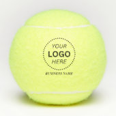 Creëer Uw eigen aangepaste bedrijfsnaam & Logo Tennisballen (Voorkant)