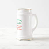 Creëer uw eigen aangepaste bierstop bierpul (Voorkant rechts)