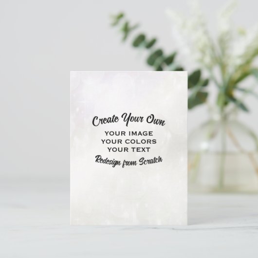 Creëer Uw eigen aangepaste Briefkaart (Staand voorkant)