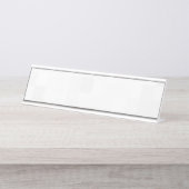 Creëer Uw eigen aangepaste Bureau Naambordje (Voorkant)