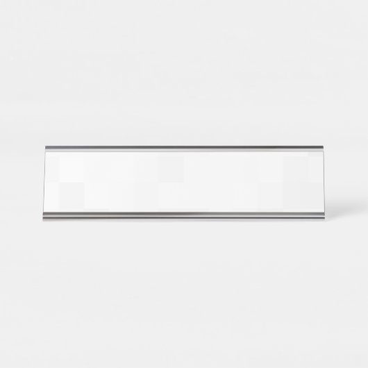 Creëer Uw eigen aangepaste Bureau Naambordje (Voorkant)