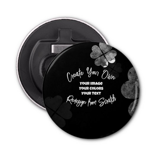 Creëer Uw eigen aangepaste Button Flesopener (Voorkant)