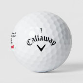 Creëer Uw eigen aangepaste Callaway Golfballen (Logo)