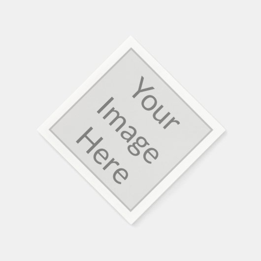 Creëer uw eigen aangepaste cocktailpapier servet (Hoek)