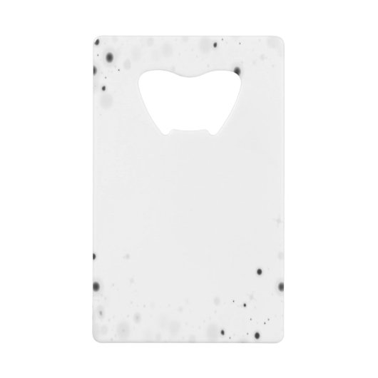 Creëer Uw eigen aangepaste  Creditkaart Flessenopener (Voorkant)