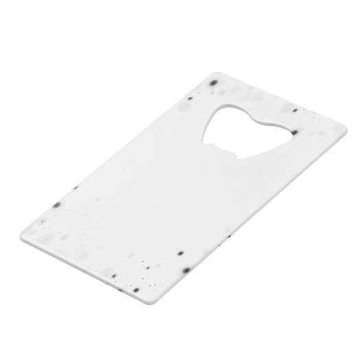 Creëer Uw eigen aangepaste  Creditkaart Flessenopener (Achterkant Gekanteld)