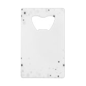 Creëer Uw eigen aangepaste  Creditkaart Flessenopener (Achterkant)