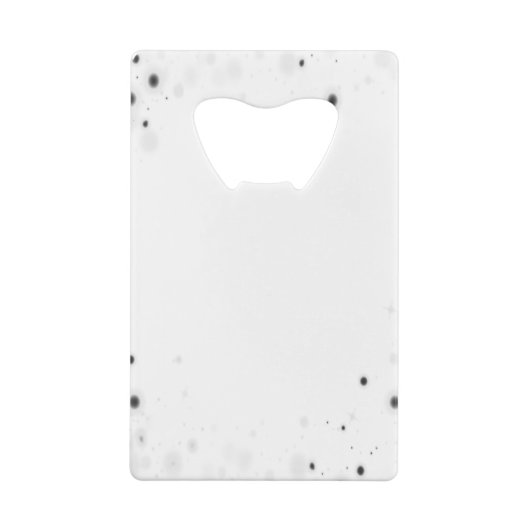 Creëer Uw eigen aangepaste  Creditkaart Flessenopener (Achterkant)