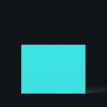 Creëer Uw eigen aangepaste cyaan Briefkaart<br><div class="desc">Dit ontwerp is een minimalistische stijl die gemakkelijk kan worden bijgewerkt met uw foto en tekst. Als je hulp nodig hebt,  neem dan contact met me op via de massageknop hieronder en ik zal je graag helpen.</div>