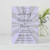 Creëer uw eigen aangepaste Deep Retro Sunburst Kaart (Staand voorkant)