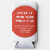 Creëer Uw eigen aangepaste dia Seltzer Blikjeskoeler (Voorkant)