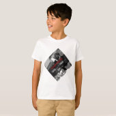 Creëer uw eigen aangepaste diagonaal t-shirt (Voorkant volledig)