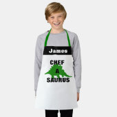 Creëer Uw eigen aangepaste dinosaurusdesign Kinder Schort (Gedragen)