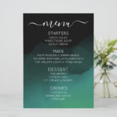 Creëer uw eigen aangepaste donker gekleurde ombré menu (Staand voorkant)