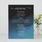 Creëer uw eigen aangepaste donker gekleurde ombré menu (Staand voorkant)