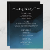 Creëer uw eigen aangepaste donker gekleurde ombré menu (Voorkant / Achterkant)