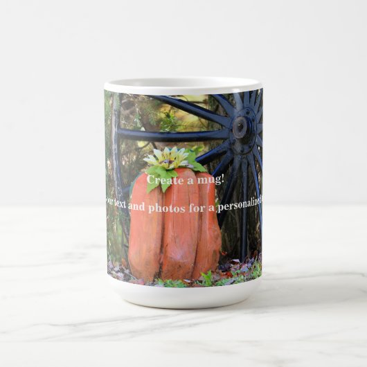 Creëer uw eigen aangepaste eigen unieke koffiemok (Center)