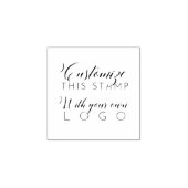 Creëer Uw eigen aangepaste, elegante zakelijke Log Rubberstempel (Afrduk)