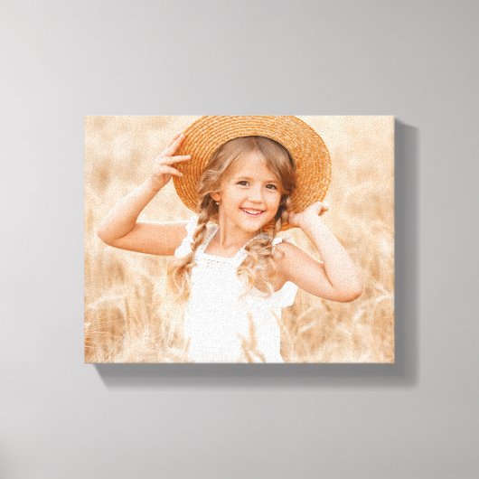 Creëer Uw eigen aangepaste familie foto Canvas Afdruk (Voorkant)