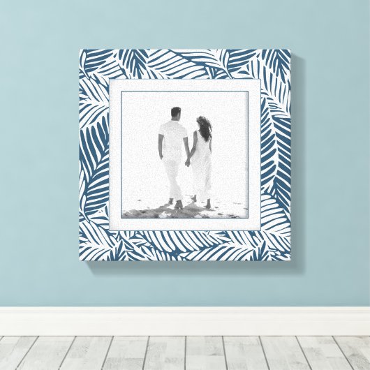 Creëer Uw eigen aangepaste familie foto Canvas Afdruk (Insitu (Houten vloer))