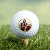 Creëer Uw eigen aangepaste familie foto Golfballen (Insitu Shirt)