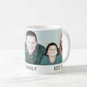 Creëer Uw eigen aangepaste familie foto Koffiemok (Voorkant rechts)