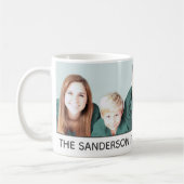 Creëer Uw eigen aangepaste familie foto Koffiemok (Links)