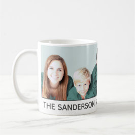 Creëer Uw eigen aangepaste familie foto Koffiemok