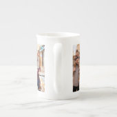 Creëer Uw eigen aangepaste familie foto Porselein Kop (Achterkant)