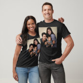 Creëer Uw eigen aangepaste familie foto T-shirt (Unisex)